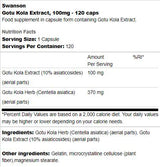 Gotu kola ekstrakt 100 mg 120 kapsul