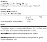Jabolčni polifenoli 125 mg 60 kapsul