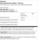 Boswellia Serrata 500 mg 120 kapsul