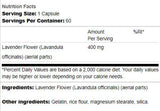 Cvetje sivke 400 mg 60 kapsul
