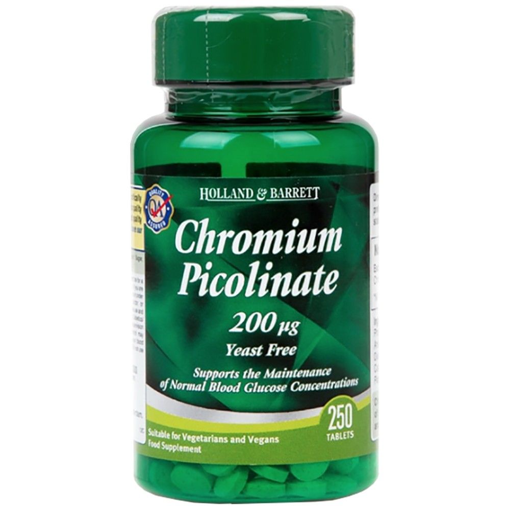 Krom pikolinat 200 mcg - 250 tablet
