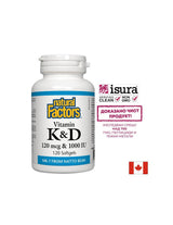 Vitamin K2 120 mcg | D3 1000 iu - 120 gel kapsul