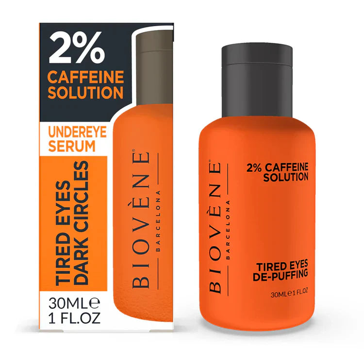 Kofein serum za utrujene oči z 2% kofeinom za pomlajevanje 30 ml