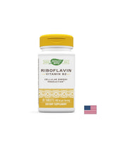 Vitamin B2 (riboflavin) - celična energija, ton in vid, 400 mg, 30 tablet