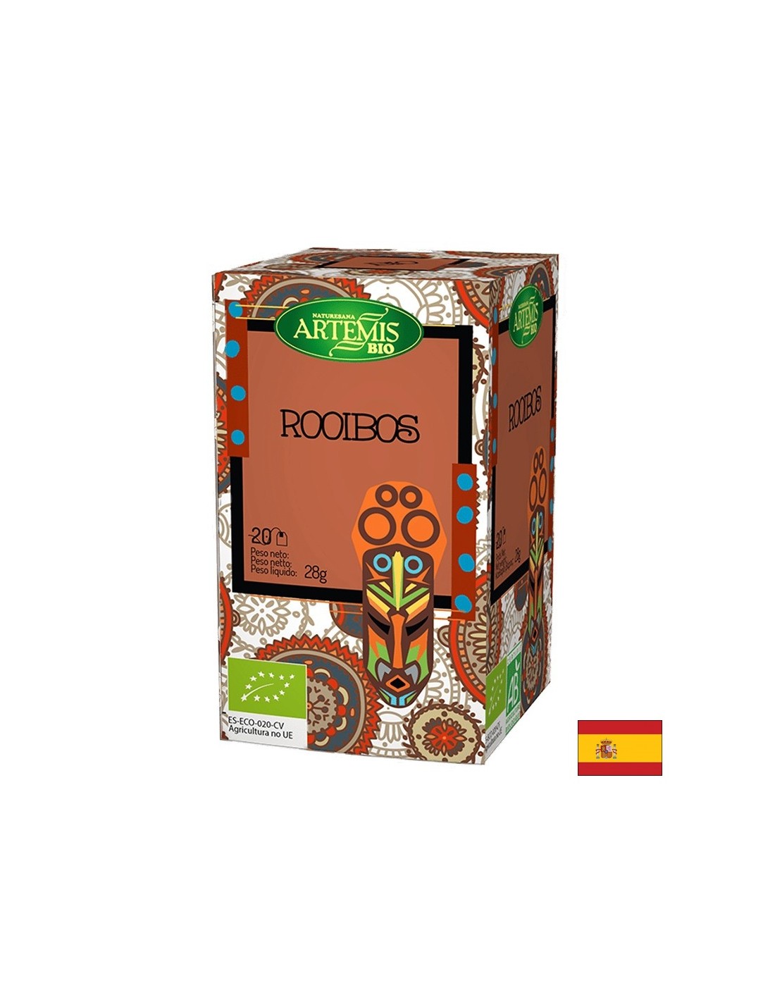 Rooibos čaj, bio, 20 filtrirnih vrečk