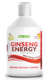 Ginseng 2000 mg - z ingverjevim ekstraktom - 500 ml
