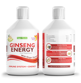 Ginseng 2000 mg - z ingverjevim ekstraktom - 500 ml