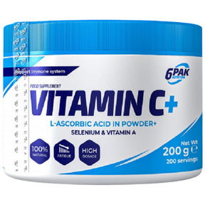 Vitamin C + Selenium + Vitamin A [200 grams, 200 Doses] - Nutra Best Europe