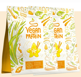 Veganski beljakovine - okus vanilije, narejen v Nemčiji (2 x 600 g)