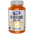 D-Ribose 750 mg - 120 capsules - Nutra Best Europe