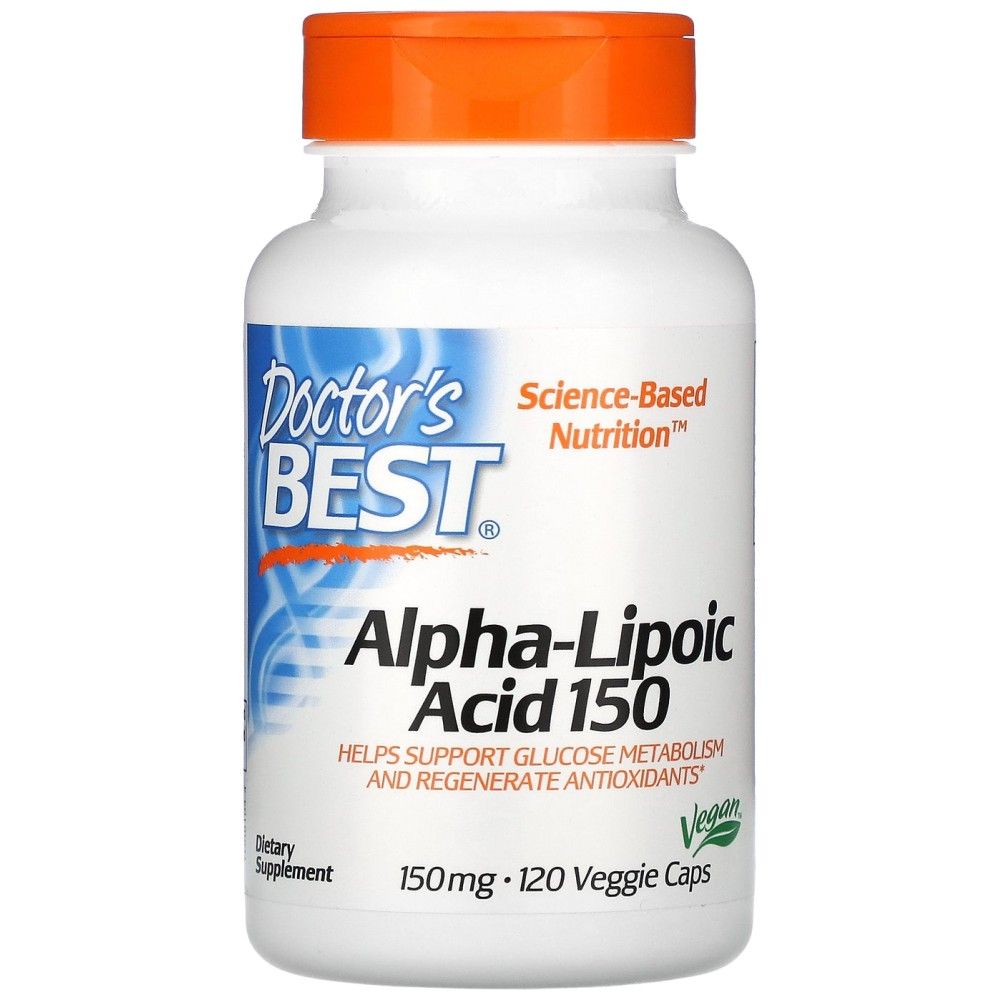 Najboljša alfa lipojska kislina 150 mg - 120 kapsul