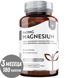 Magnezij 220 mg (dvokomponenta) - 180 kapsul