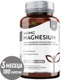 Magnezij 220 mg (dvokomponenta) - 180 kapsul