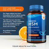 MSM 2200 mg (kosti in sklepi) - 365 tablet