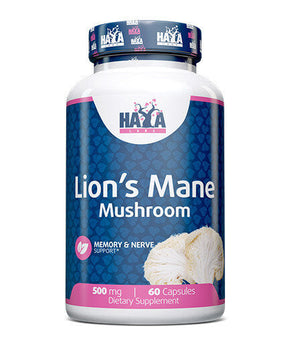Lion's Mane Mushroom 500mg. / 60 Caps - Nutra Best Europe