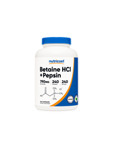 Prebava - betain hidroklorid + pepsin, 240 <tc>Nutricost</tc> Kapsule