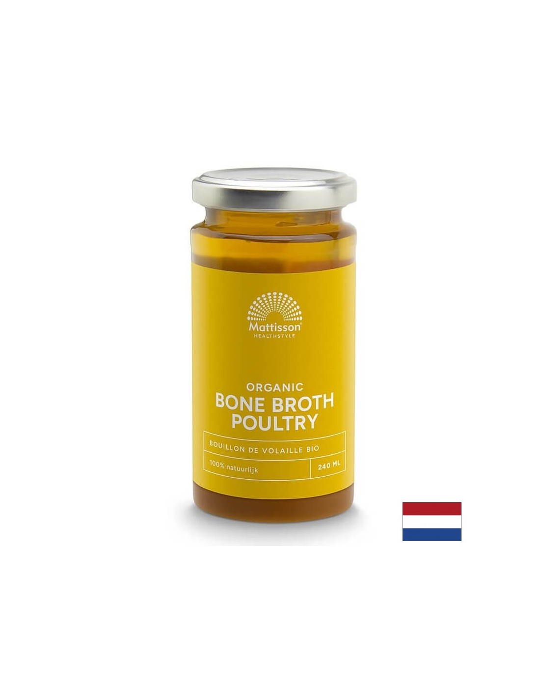 Bio perutninska kostna juha, 240 ml <tc>Mattisson Healthstyle</tc>