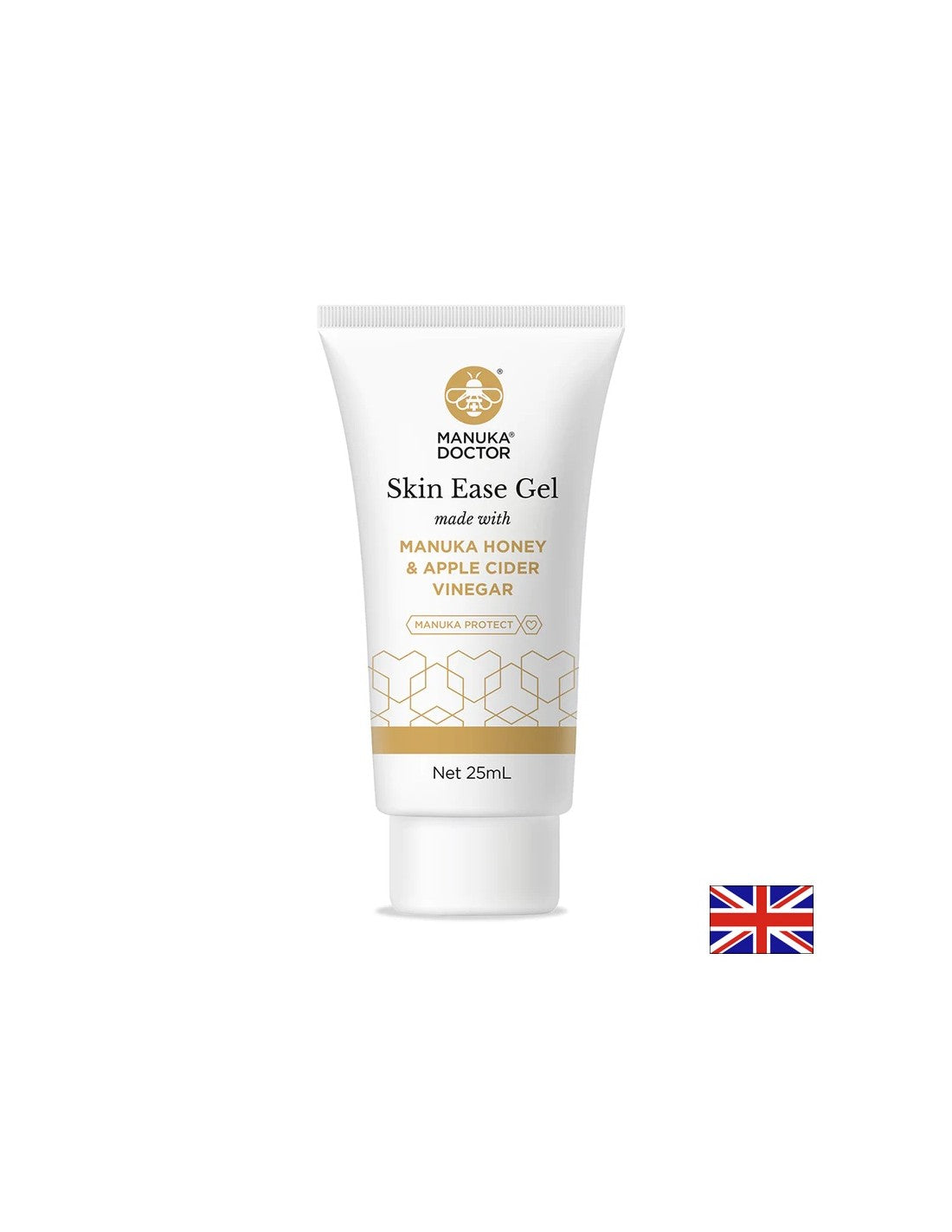 Pomirjujoči gel za telo z medom Manuka in jabolčnim kisom, 25 ml