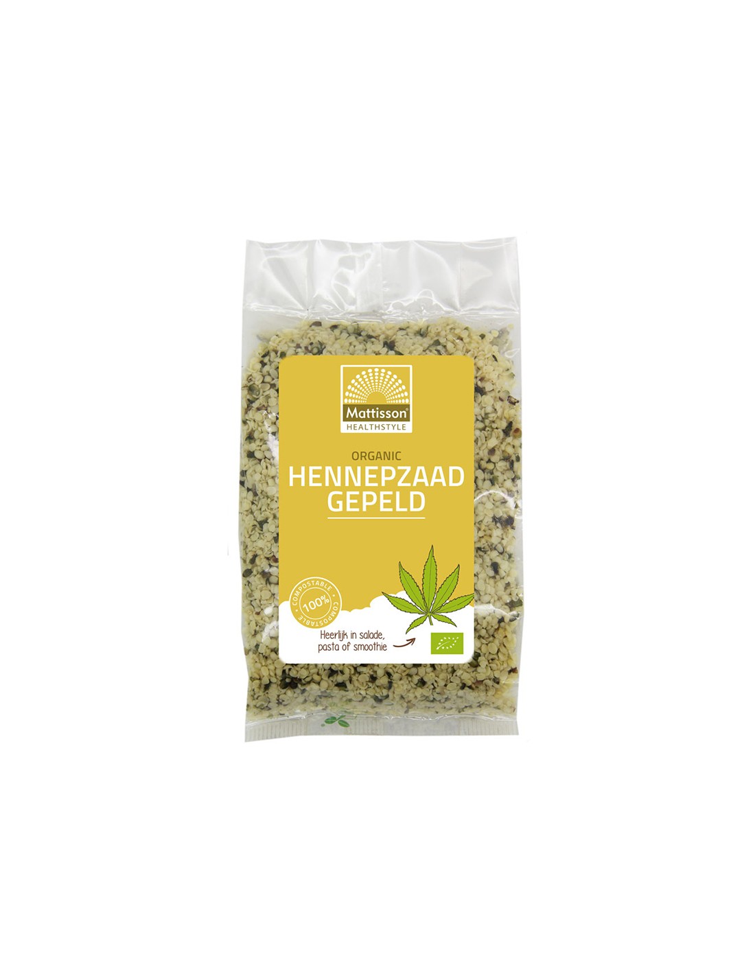 Konopljino seme (olupljeno) Bio, 250 g <tc>Mattisson Healthstyle</tc>