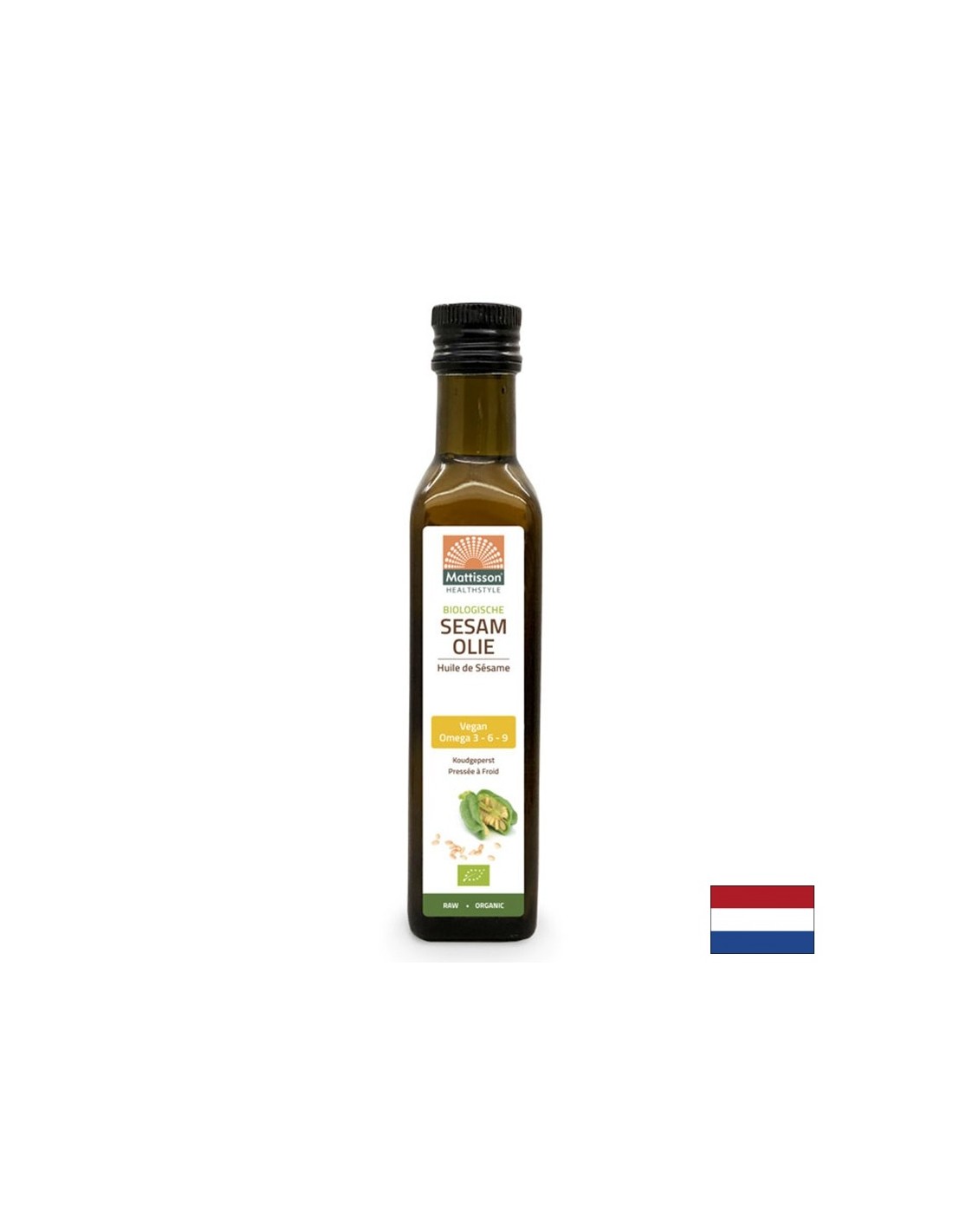 Sezamovo olje (hladno stisnjeno) Bio, 250 ml