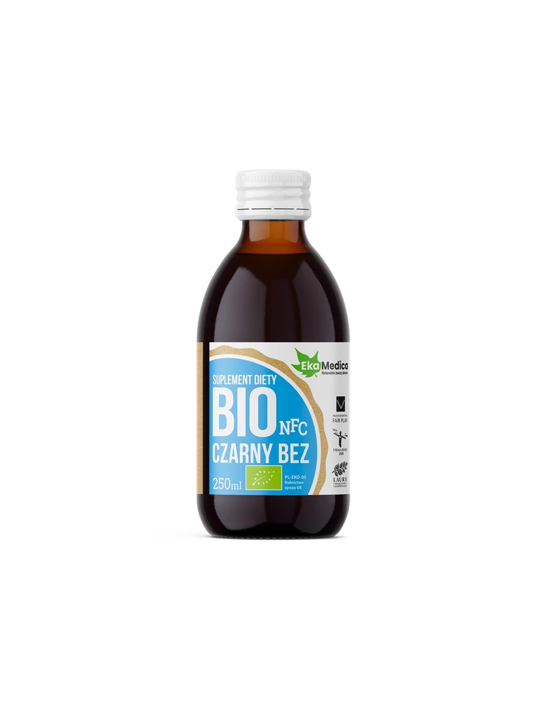Organski sok za starejše z acerolo in naravnim vitaminom C - imunost in dihalni sistem, 250 ml, 5 ali 10 odmerkov