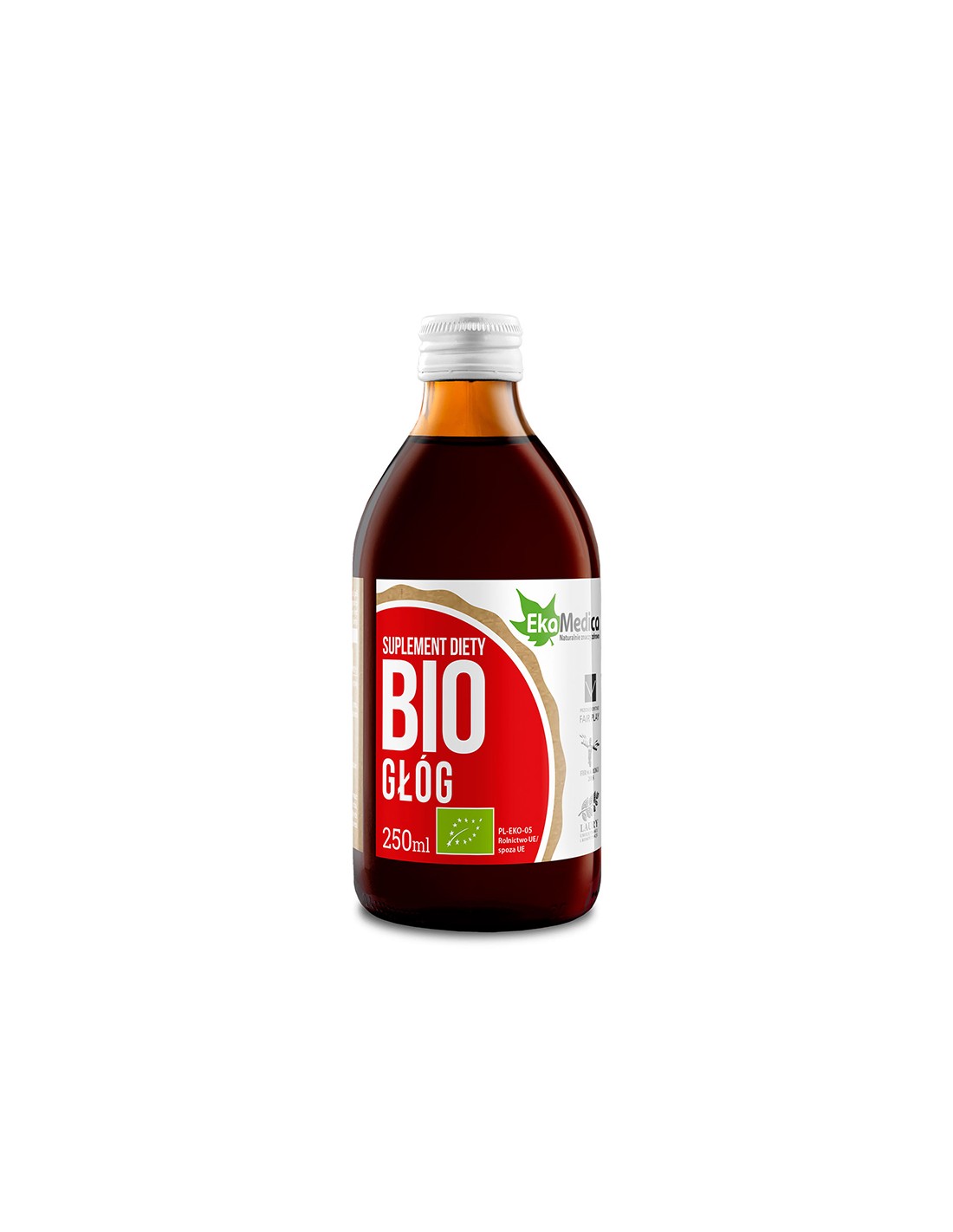 Srčni in živčni sistem - Glog Bio, sirup 250 ml Ekamedica