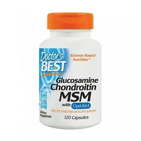 BEST Glucosamine Chondroitin & MSM - 120 capsules - Nutra Best Europe