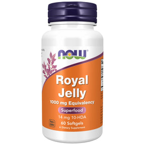 Royal Jelly 1000 mg - 60 Gel Capsules - Nutra Best Europe