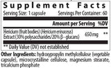 Hericio 650 mg | Levja griva - 60 kapsul