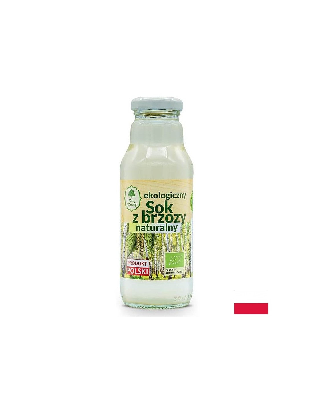 Organski brezovski sok - detoksifikacijski in anti -edemski učinek, 270 ml