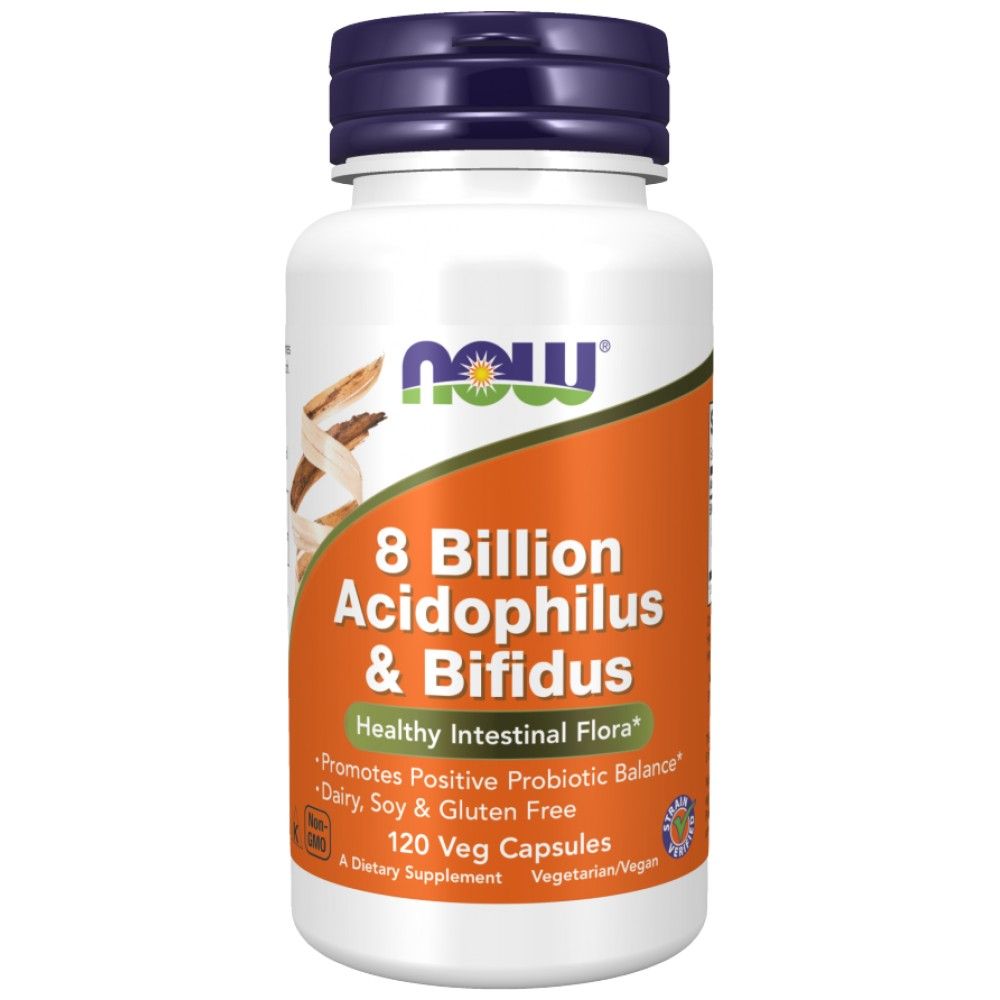 8 milijard Acidophilus & Bifidus - 120 kapsul