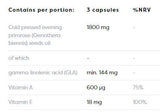 Primrose olje 1800 mg | z vitaminom A&E - 120 gel kapsul