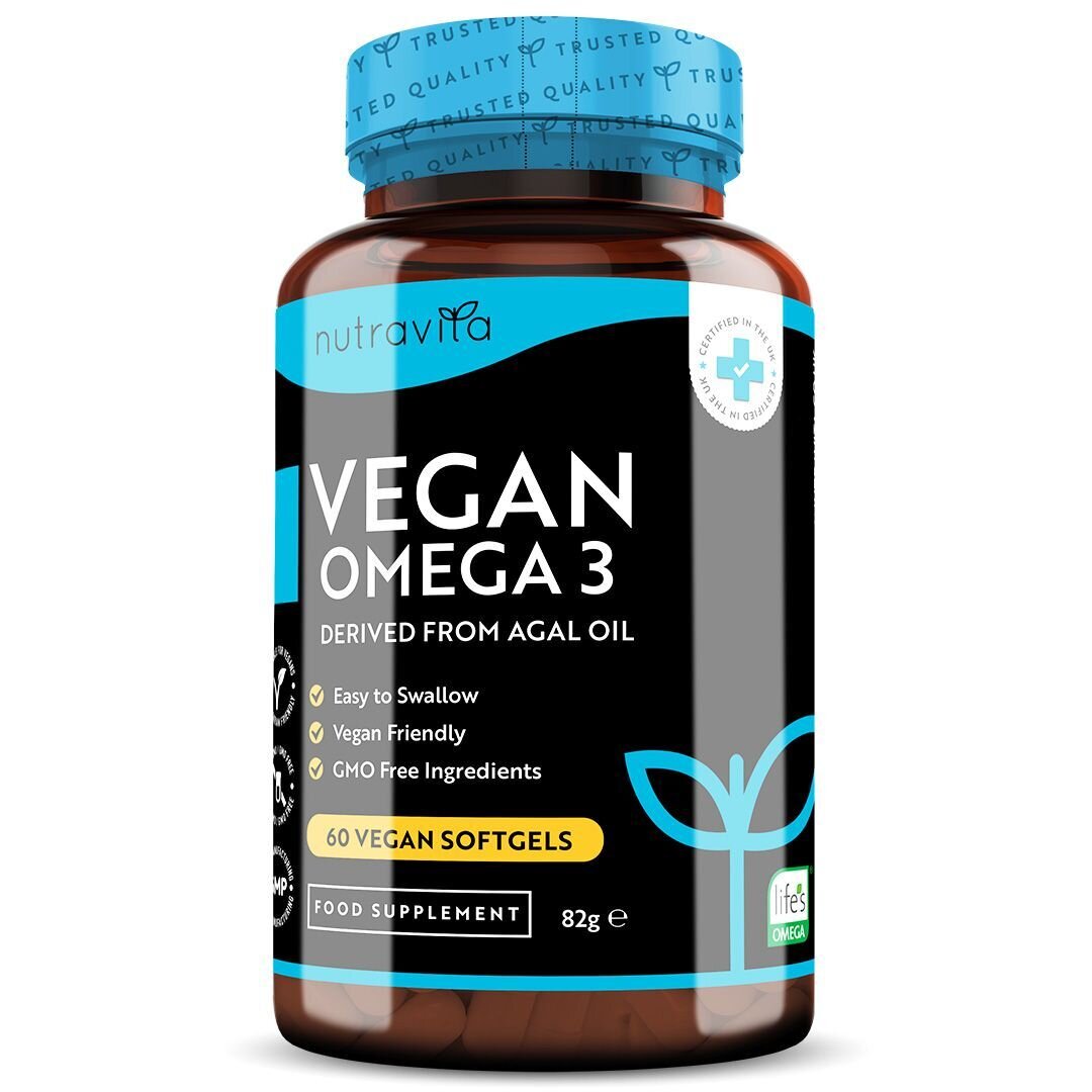 Veganska omega 3 - 2000 mg /60 veganskih kapsul gela /