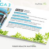 Veganska omega 3 - 2000 mg /60 veganskih kapsul gela /