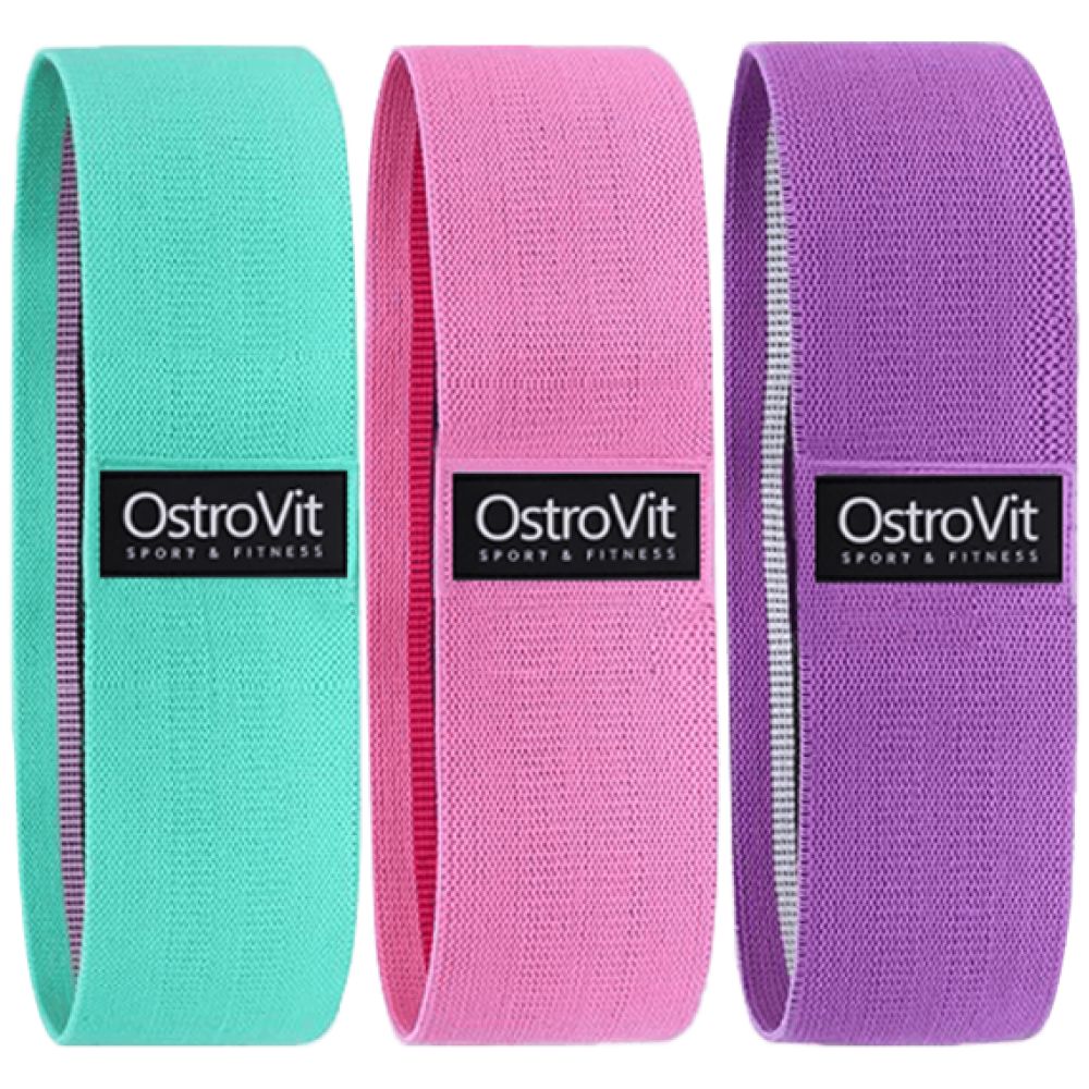 Nabor elastike treninga z bombažnim premazom / 3 deli 3 PCS.