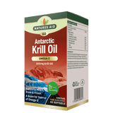 Omega 3 olje iz Antarktičnega krilla (Antarktično kril olje Superba) 500mg 60 mehke kapsule Natursaid