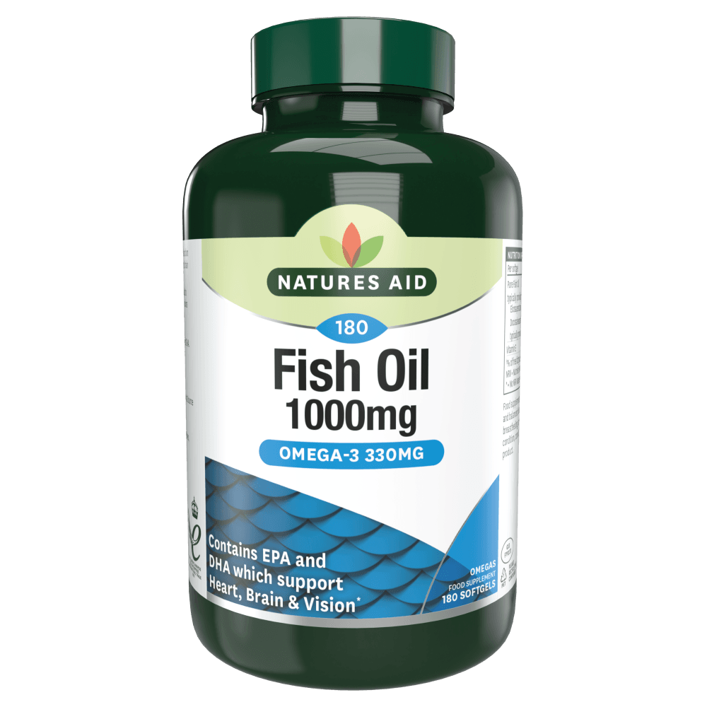 Omega 3 ribje olje (omega 3 ribje olje) 1000mg 90 mehke kapsule Naturesaid
