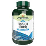 Omega 3 ribje olje (omega 3 ribje olje) 1000mg 90 mehke kapsule Naturesaid