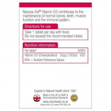 Vitamin D3 (vitamin D3) 1000iu 90 tablete Naturesaid