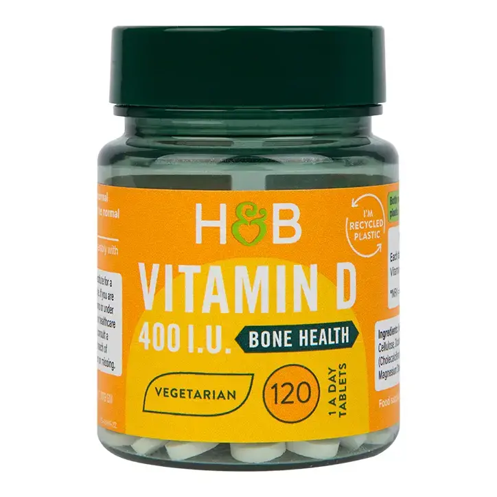 Vitamin D3 (vitamin D3 400 iu) 10mcg 120 tablete Holland & Barrett