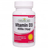 Vitamin D3 (vitamin D3) 400IU 90 tablete Naturesaid