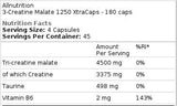3 -kreatinski malat 1250 Xtracaps - 180 kapsul