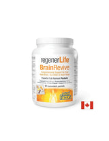 30-dnevni program za podporo kognitivnega in možganskega zdravja - Regener Life™ Brain<tc>Revive</tc>, 30 posamično zapakiranih <tc>Natural Factors</tc> Paketi