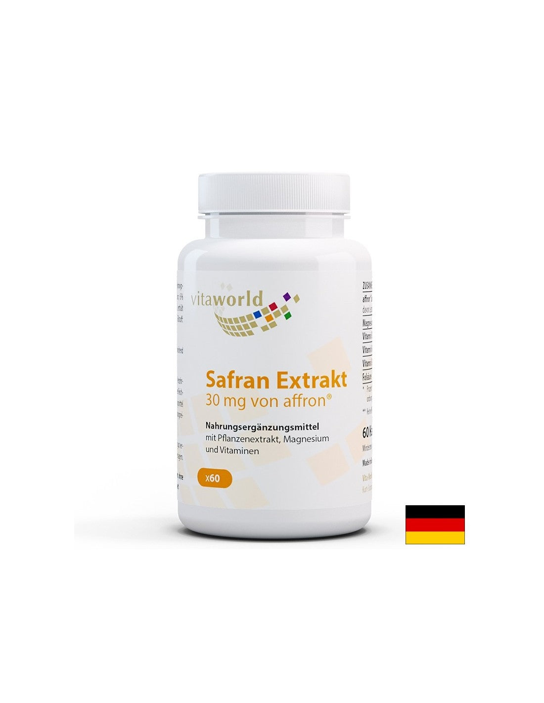 Živčni sistem - ekstrakt žafrana, 30 mg x 60 kapsul