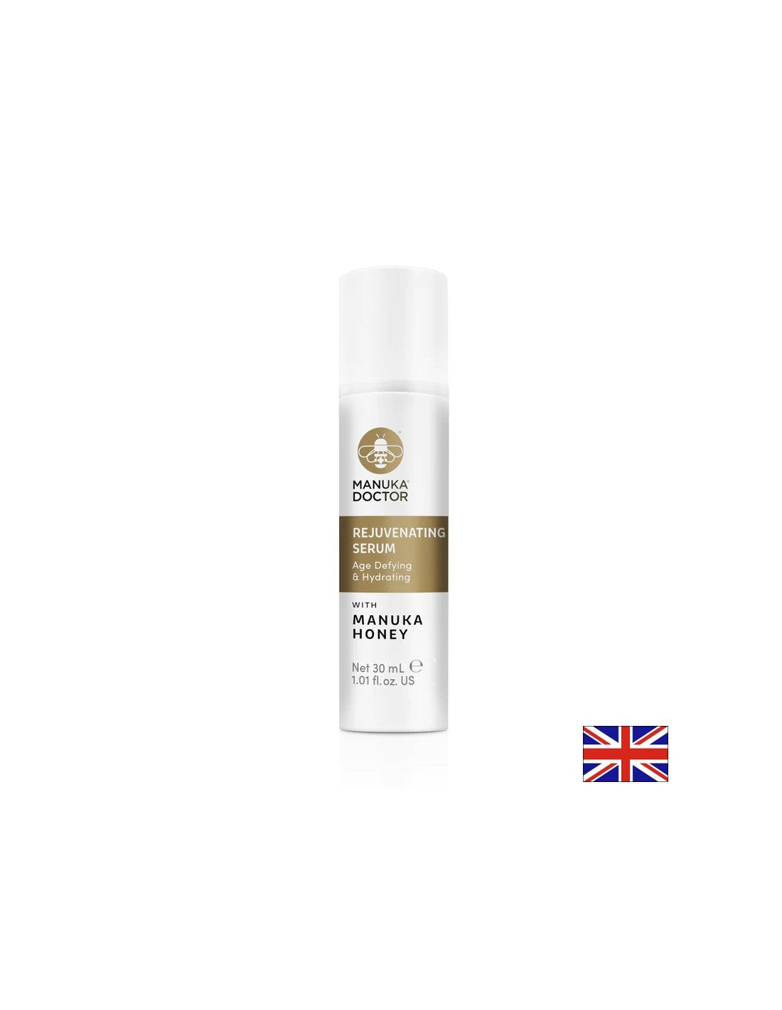 Pomlajevalni serum obraza z Manuka Honey, 30 ml
