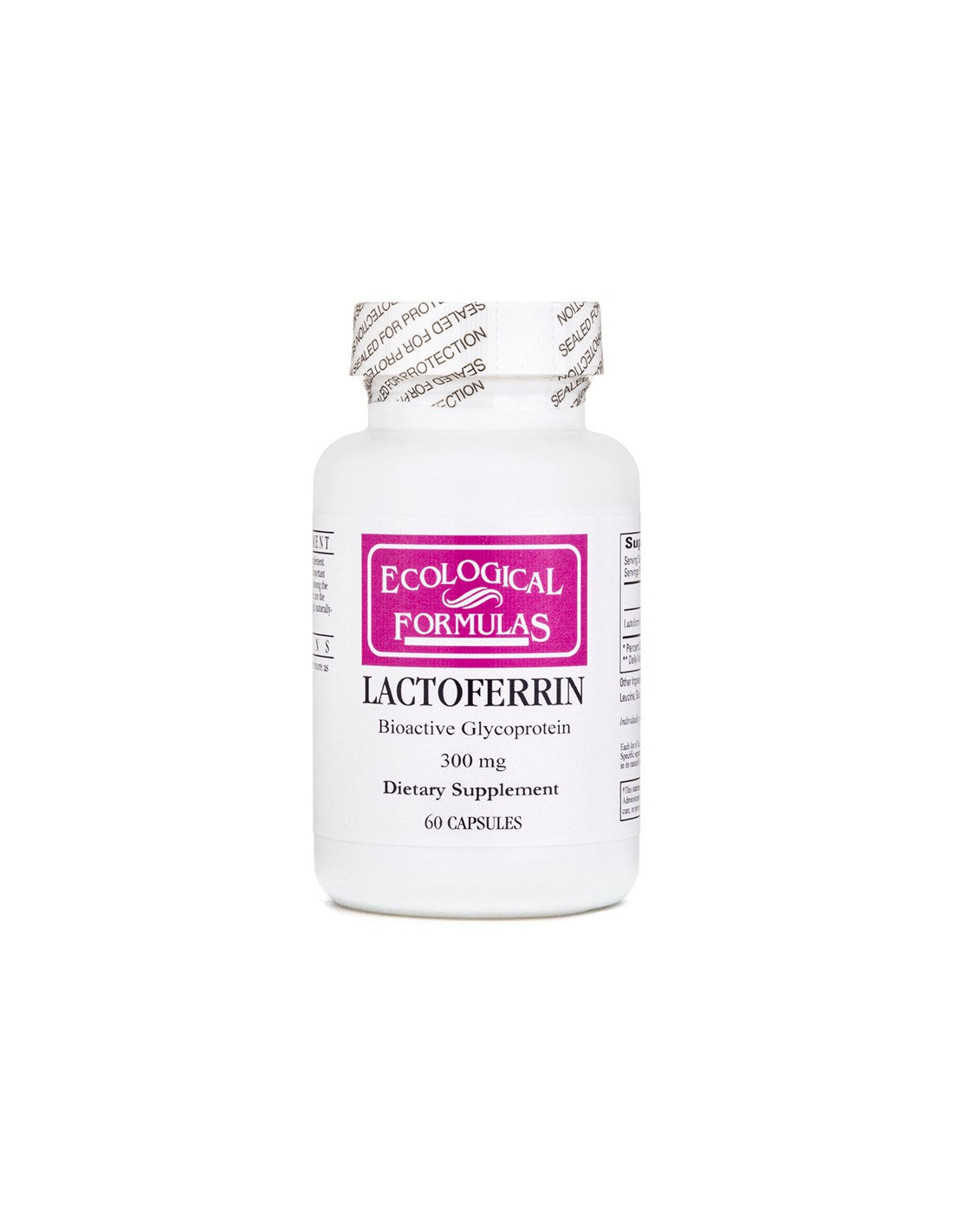 Močna imunost, zaščita pred okužbami - laktoferrin - bioaktivni glikoprotein, 300 mg x 60 kapsul