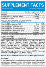 Tekoči L -karnitin 3000mg + zeleni čaj - 0,500 kg
