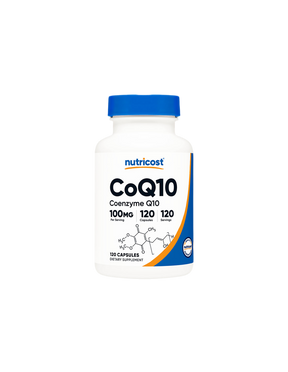 Energy and a healthy heart - Coenzyme Q10, 100 mg x 120 capsules Nutricost - Nutra Best Europe