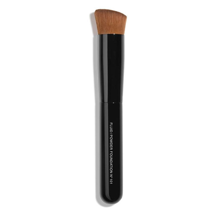 <tc>CHANEL</tc> 2 v 1 čopič s čopičem in pudrom št. 101