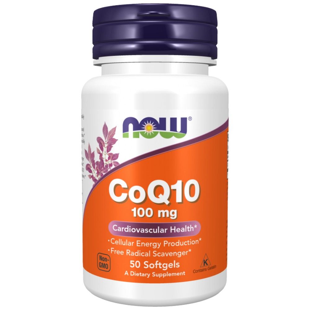 CoQ10 100 mg - 50 gel kapsul